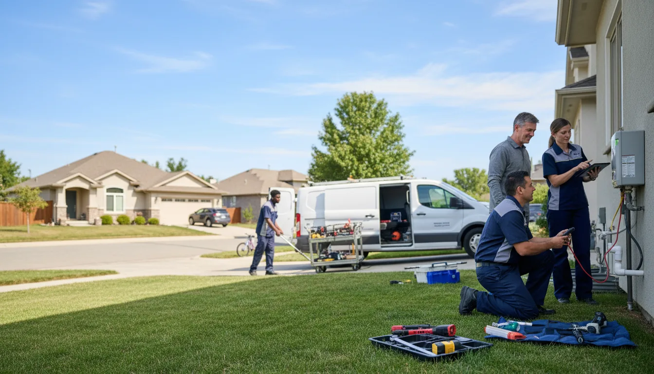 Tankless water heater service in Andover, MA